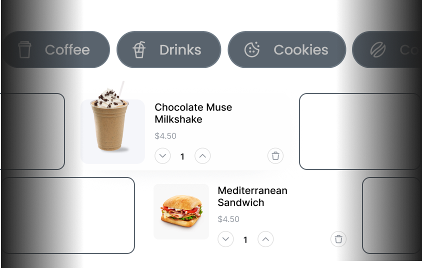 Product listings & Menus Product listings & Menus